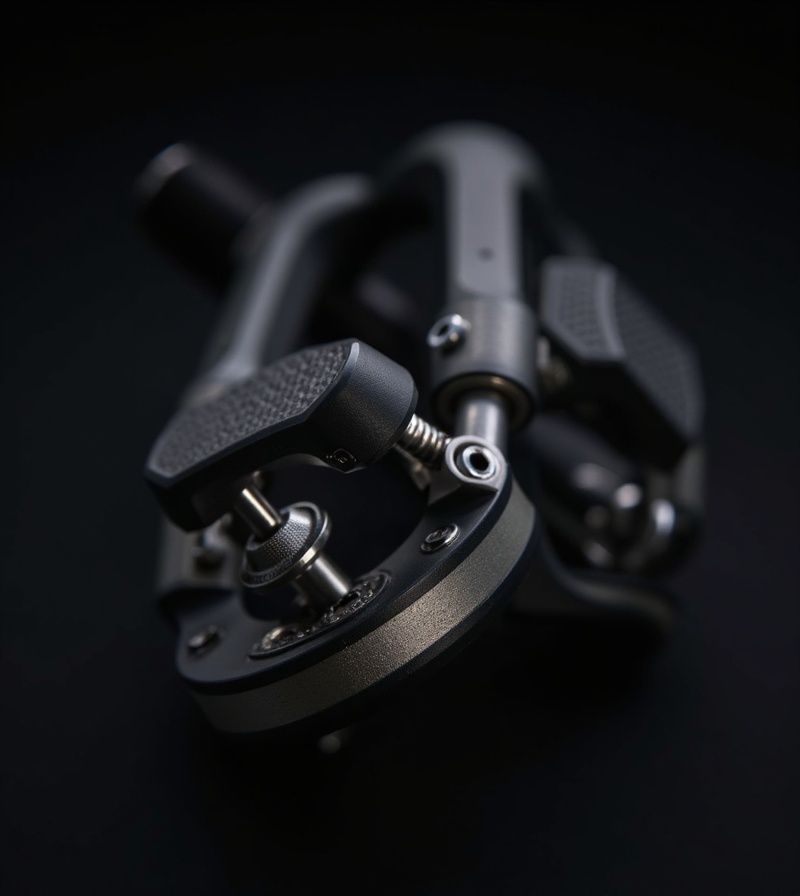 CNC Machined Aluminum Foot Peg Detail